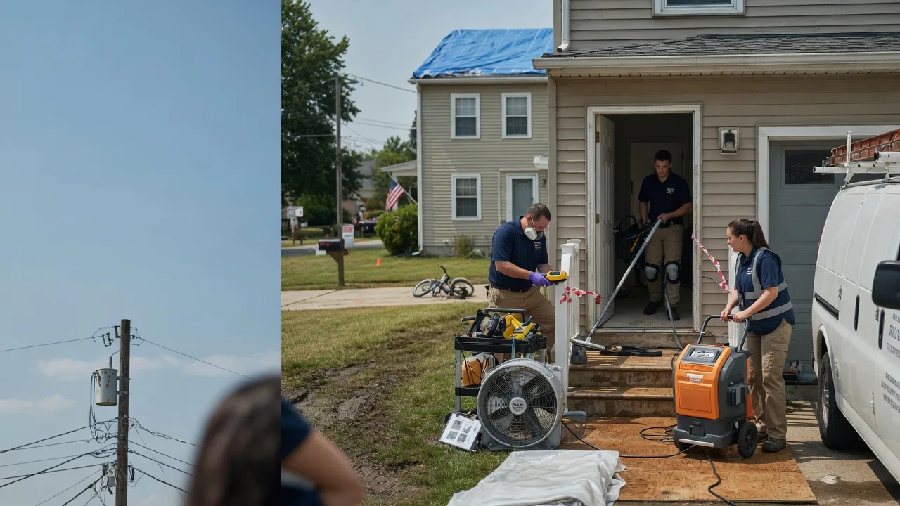 Water Damage Repair in Krakow, WI near me